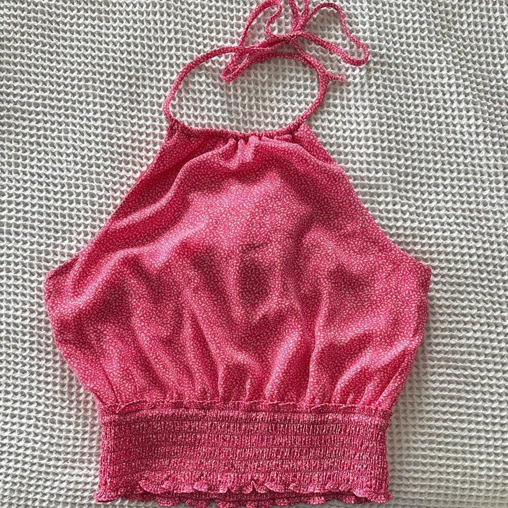 Sienna Sky Pink Halter Top